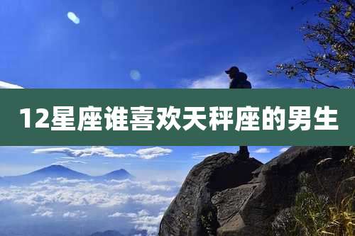 12星座谁喜欢天秤座的男生