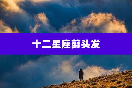 十二星座剪头发