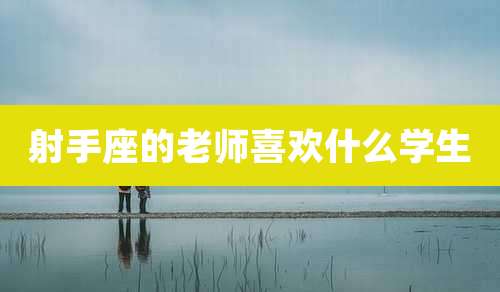 射手座的老师喜欢什么学生