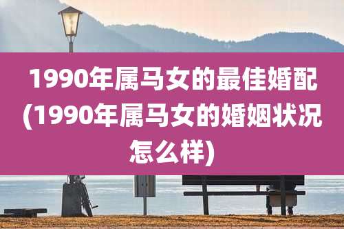 1990年属马女的最佳婚配(1990年属马女的婚姻状况怎么样)