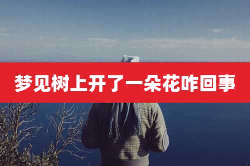 梦见树上开了一朵花咋回事