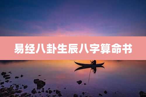 易经八卦生辰八字算命书