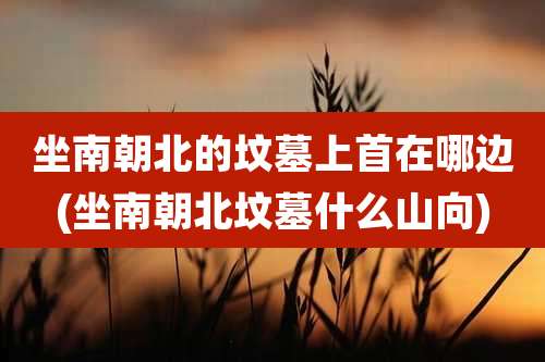 坐南朝北的坟墓上首在哪边(坐南朝北坟墓什么山向)