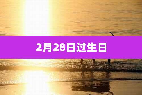 2月28日过生日