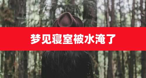 梦见寝室被水淹了