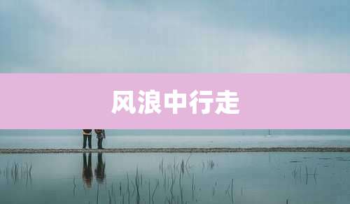 风浪中行走