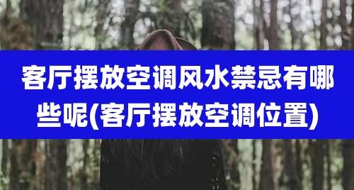 客厅摆放空调风水禁忌有哪些呢(客厅摆放空调位置)