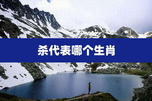 杀代表哪个生肖