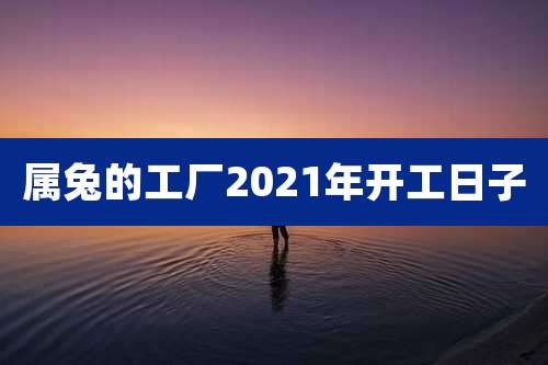 属兔的工厂2021年开工日子