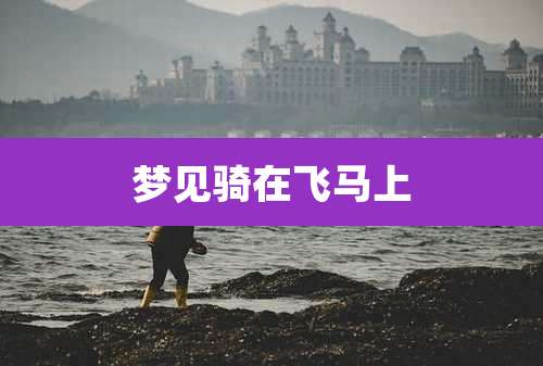 梦见骑在飞马上