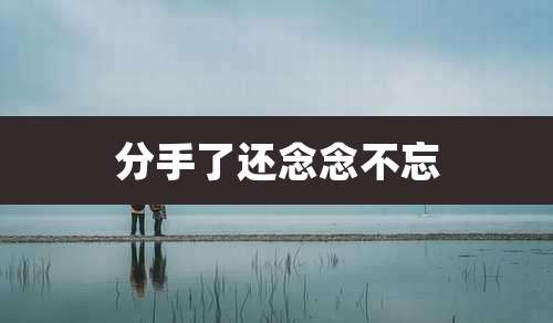 分手了还念念不忘
