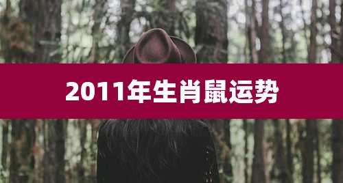 2011年生肖鼠运势