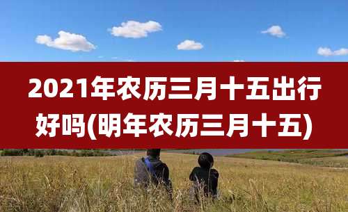 2021年农历三月十五出行好吗(明年农历三月十五)