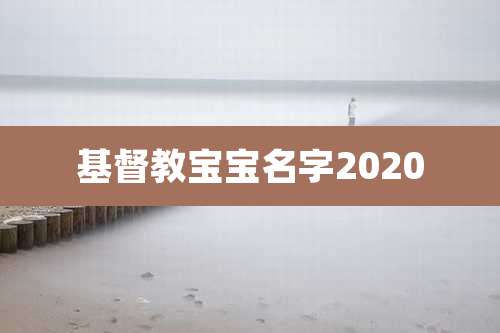 基督教宝宝名字2020