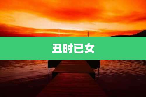 丑时已女