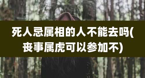 死人忌属相的人不能去吗(丧事属虎可以参加不)