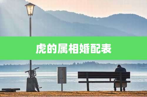 虎的属相婚配表