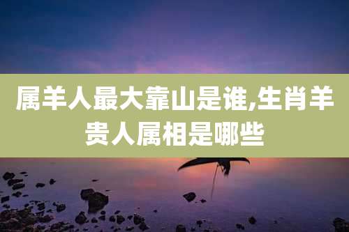 属羊人最大靠山是谁,生肖羊贵人属相是哪些
