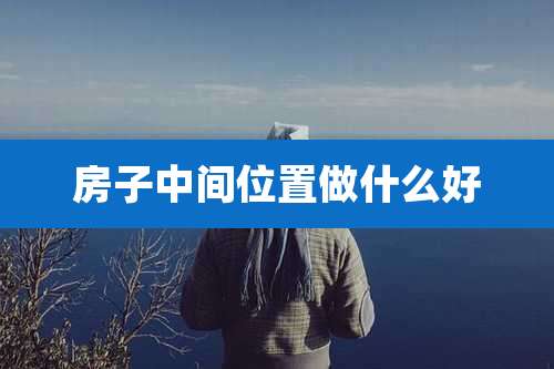 房子中间位置做什么好