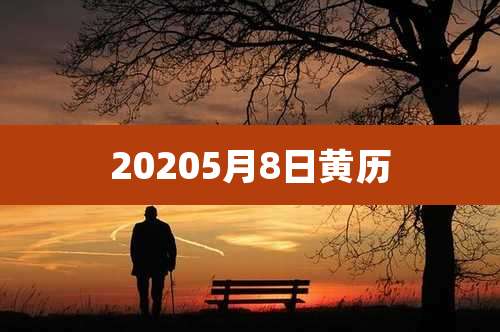 20205月8日黄历