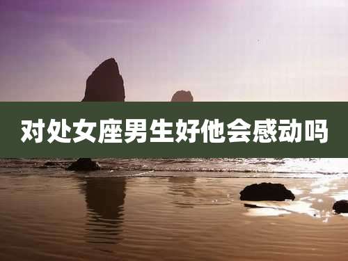 对处女座男生好他会感动吗