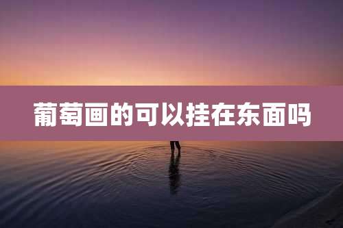 葡萄画的可以挂在东面吗