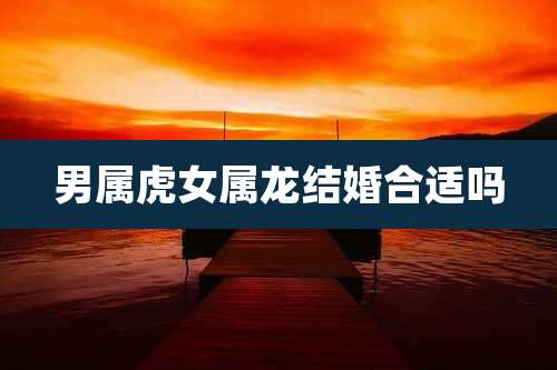 男属虎女属龙结婚合适吗