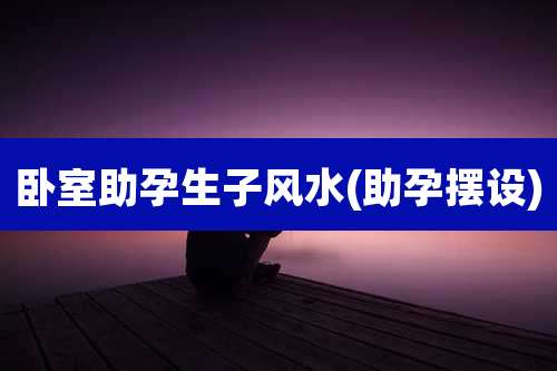 卧室助孕生子风水(助孕摆设)