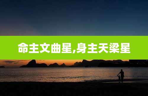 命主文曲星,身主天梁星