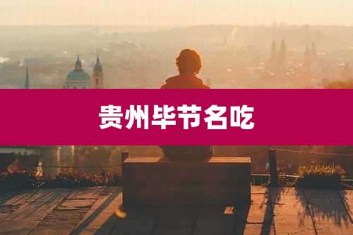贵州毕节名吃