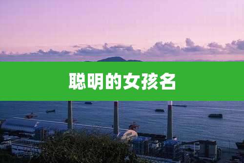 聪明的女孩名