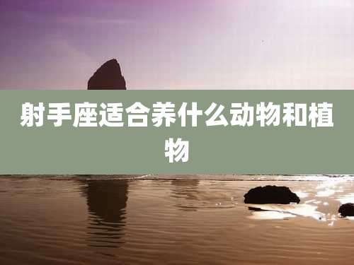 射手座适合养什么动物和植物