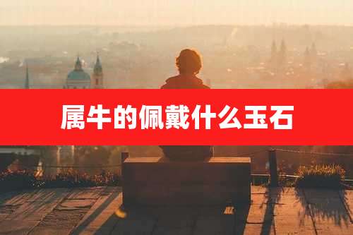 属牛的佩戴什么玉石