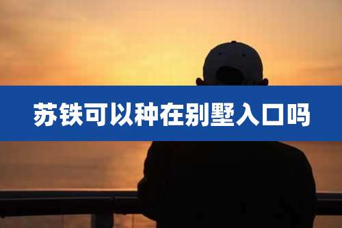 苏铁可以种在别墅入口吗