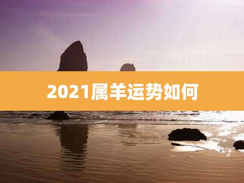 2021属羊运势如何