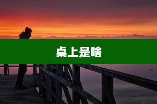 桌上是啥