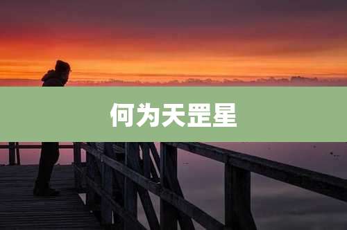 何为天罡星