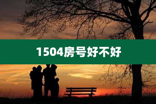 1504房号好不好