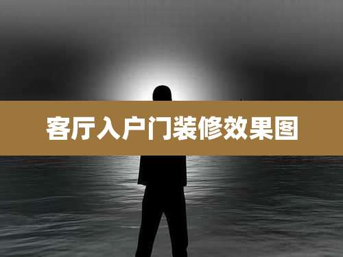 客厅入户门装修效果图