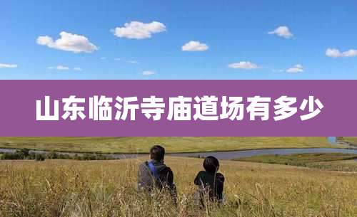 山东临沂寺庙道场有多少