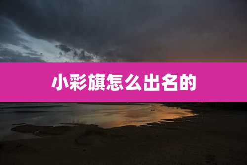 小彩旗怎么出名的