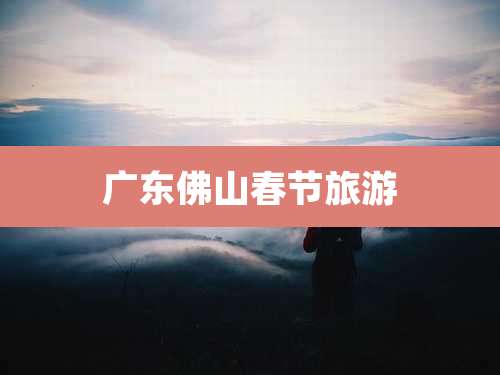 广东佛山春节旅游