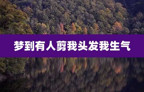 梦到有人剪我头发我生气