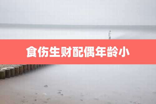 食伤生财配偶年龄小