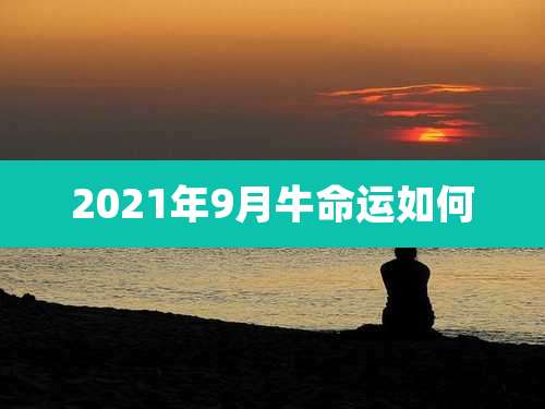 2021年9月牛命运如何