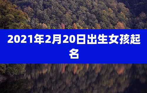 2021年2月20日出生女孩起名