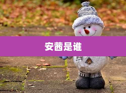 安茜是谁