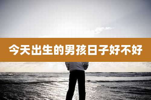 今天出生的男孩日子好不好