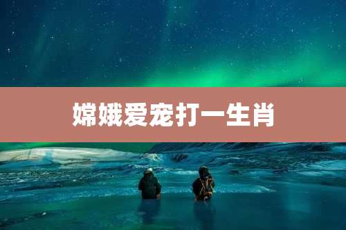 嫦娥爱宠打一生肖