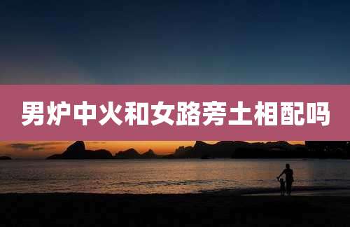男炉中火和女路旁土相配吗
